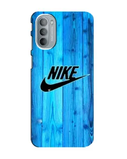 Чехол для Motorola MOTO G31 с картинкой «Голубое дерево Nike»