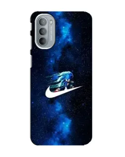 Чехол для Motorola MOTO G31 с картинкой «Звездный путь Nike»