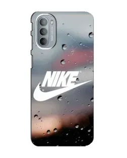 Чохол для Motorola MOTO G31 з картинкою «Nike у стилі ретро»