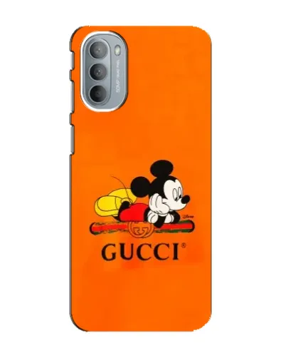 Чехол для Motorola MOTO G31 с картинкой «Микки Маус Gucci — оранж» Чехол для Motorola MOTO G31 с картинкой «Микки Маус Gucci — оранж»