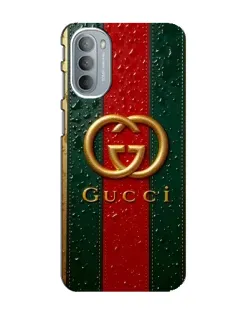 Чехол для Motorola MOTO G31 с картинкой «Gucci — фирменная полоса и золото» Чехол для Motorola MOTO G31 с картинкой «Gucci — фирменная полоса и золото»