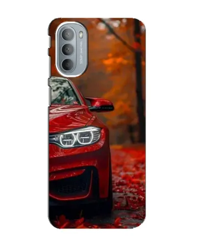 Чехол для Motorola MOTO G31 с картинкой «Осенняя BMW M4»