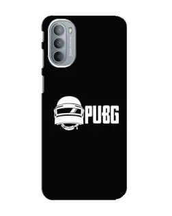 Чехол для Motorola MOTO G31 с картинкой «PUBG — классический лого»