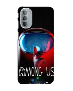 Чехол для Motorola MOTO G31 с картинкой «Красный импостер — макро» Чехол для Motorola MOTO G31 с картинкой «Красный импостер — макро»