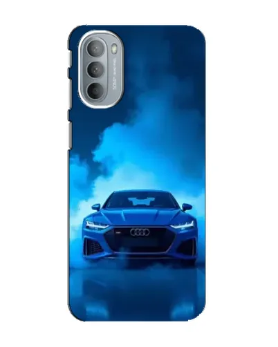Чехол для Motorola MOTO G31 с картинкой «Audi — голубая энергия» Чехол для Motorola MOTO G31 с картинкой «Audi — голубая энергия»