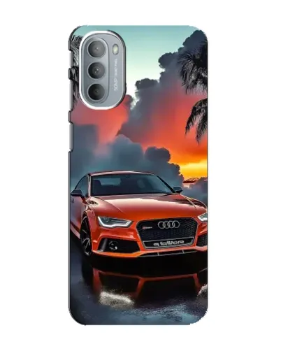 Чехол для Motorola MOTO G31 с картинкой «Audi — закат» Чехол для Motorola MOTO G31 с картинкой «Audi — закат»