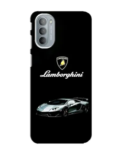 Чехол для Motorola MOTO G31 с картинкой «Логотип Lamborghini классика»