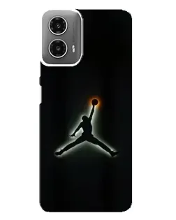 Чехол для Motorola MOTO G34 с картинкой «Jordan Gradient Logo» Чехол для Motorola MOTO G34 с картинкой «Jordan Gradient Logo»