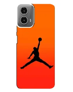 Чехол для Motorola MOTO G34 с картинкой «Jordan Sunset»
