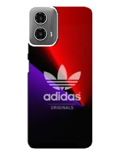Чехол для Motorola MOTO G34 с картинкой «Adidas Red Neon»