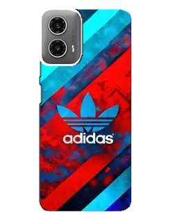 Чехол для Motorola MOTO G34 с картинкой «Абстракция Adidas» Чехол для Motorola MOTO G34 с картинкой «Абстракция Adidas»