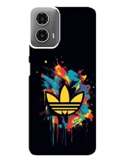 Чехол для Motorola MOTO G34 с картинкой «Adidas Splash» Чехол для Motorola MOTO G34 с картинкой «Adidas Splash»