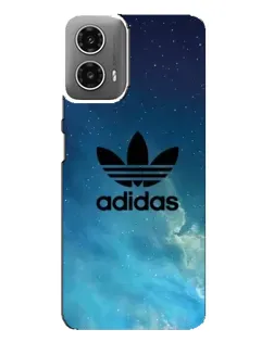 Чехол для Motorola MOTO G34 с картинкой «Adidas Stone Logo»