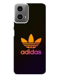 Чехол для Motorola MOTO G34 с картинкой «Градиент Adidas»