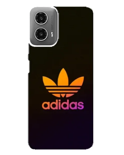 Чехол для Motorola MOTO G34 с картинкой «Градиент Adidas»