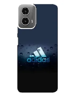 Чехол для Motorola MOTO G34 с картинкой «Adidas Water Drops»