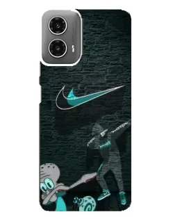 Чехол для Motorola MOTO G34 с картинкой «Спортивный арт Nike» Чехол для Motorola MOTO G34 с картинкой «Спортивный арт Nike»