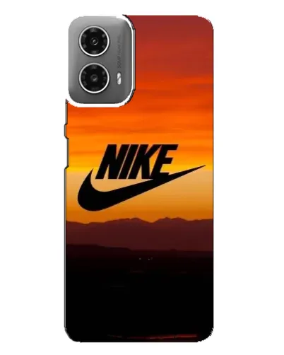 Чехол для Motorola MOTO G34 с картинкой «Nike — вечерний горизонт»