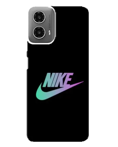 Чехол для Motorola MOTO G34 с картинкой «Nike — городская ночь»