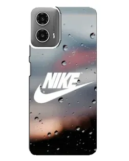 Чехол для Motorola MOTO G34 с картинкой «Nike в стиле ретро»