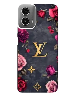 Чехол для Motorola MOTO G34 с картинкой «Цветочный Louis Vuitton» Чехол для Motorola MOTO G34 с картинкой «Цветочный Louis Vuitton»