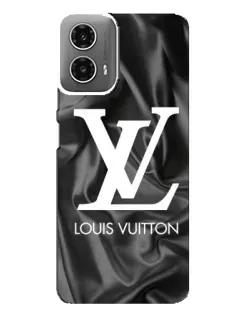 Чехол для Motorola MOTO G34 с картинкой «Шелковый Louis Vuitton»