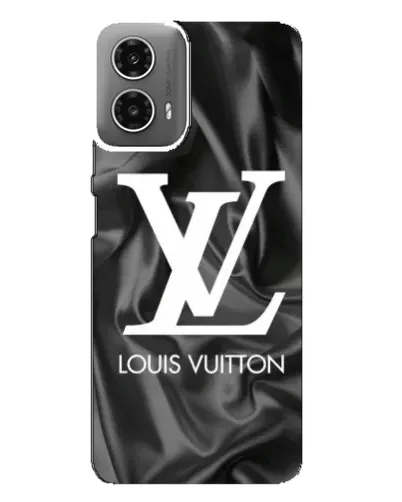 Чехол для Motorola MOTO G34 с картинкой «Шелковый Louis Vuitton»