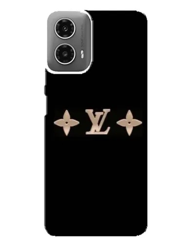 Чехол для Motorola MOTO G34 с картинкой «Louis Vuitton — минимализм»