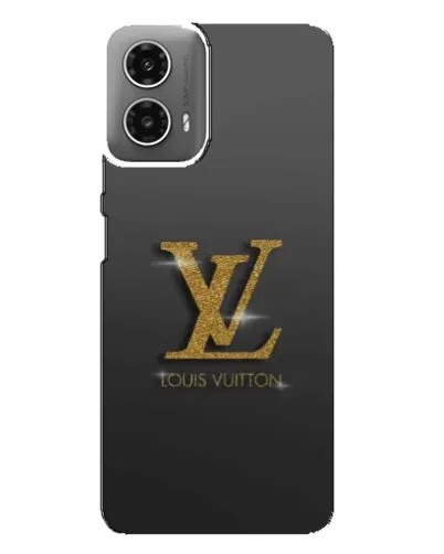 Чехол для Motorola MOTO G34 с картинкой «Градиент Louis Vuitton»