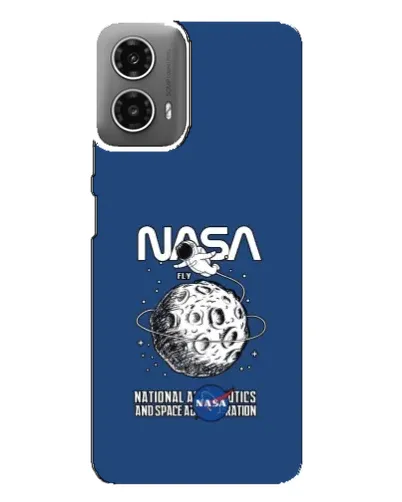 Чехол для Motorola MOTO G34 с картинкой «NASA — лунная миссия» Чехол для Motorola MOTO G34 с картинкой «NASA — лунная миссия»