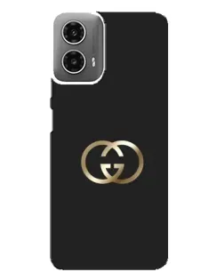 Чехол для Motorola MOTO G34 с картинкой «Минимализм Gucci»