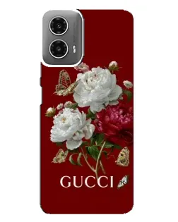 Чехол для Motorola MOTO G34 с картинкой «Gucci —  сад»