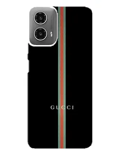 Чохол для Motorola MOTO G34 з картинкою «Gucci — строга лінія»
