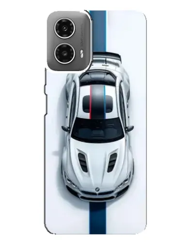 Чехол для Motorola MOTO G34 с картинкой «Вид сверху — BMW M»