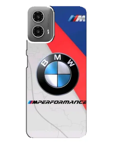 Чехол для Motorola MOTO G34 с картинкой «BMW Performance стиль»