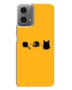 Чехол для Motorola MOTO G34 с картинкой «BMW — современная классика»