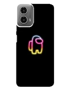 Чехол для Motorola MOTO G34 с картинкой «Among Us градиент»