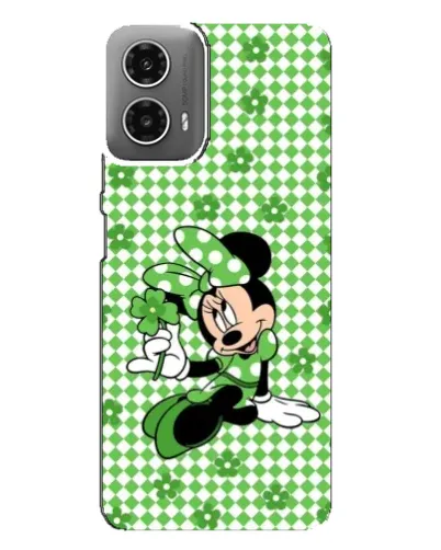 Чехол для Motorola MOTO G34 с картинкой «Mickey в клетку» Чехол для Motorola MOTO G34 с картинкой «Mickey в клетку»