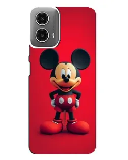 Чехол для Motorola MOTO G34 с картинкой «Mickey в полный рост»