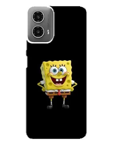 Чехол для Motorola MOTO G34 с картинкой «Классический Губка Боб»
