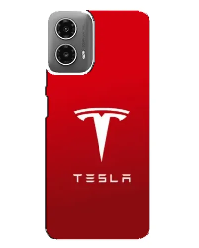 Чехол для Motorola MOTO G34 с картинкой «Tesla Red Classic» Чехол для Motorola MOTO G34 с картинкой «Tesla Red Classic»
