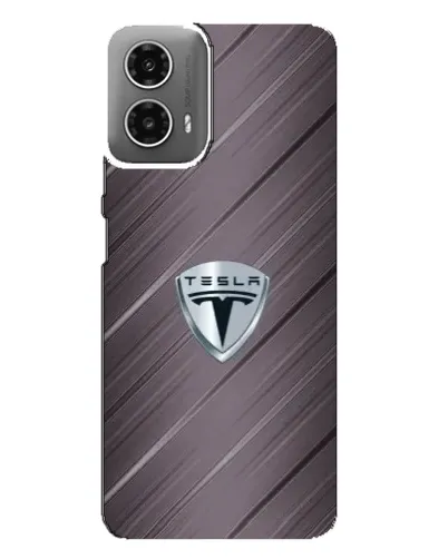 Чехол для Motorola MOTO G34 с картинкой «Металлическая текстура Tesla» Чехол для Motorola MOTO G34 с картинкой «Металлическая текстура Tesla»