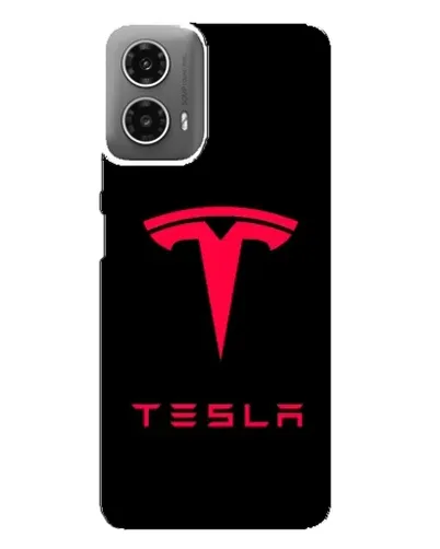 Чехол для Motorola MOTO G34 с картинкой «Tesla Red Logo» Чехол для Motorola MOTO G34 с картинкой «Tesla Red Logo»