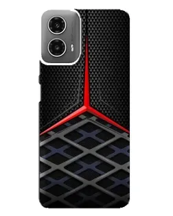 Чехол для Motorola MOTO G34 с картинкой «Mercedes Carbon Grid»