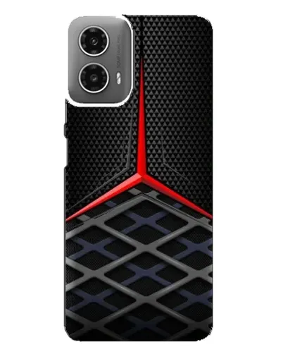 Чехол для Motorola MOTO G34 с картинкой «Mercedes Carbon Grid»