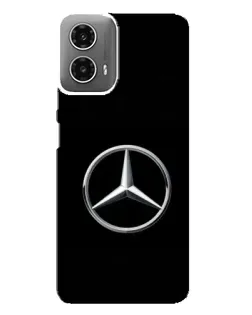 Чехол для Motorola MOTO G34 с картинкой «Mercedes классический лого»