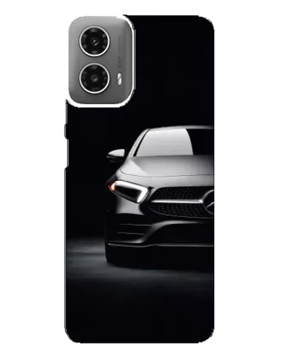 Чехол для Motorola MOTO G34 с картинкой «Свет фар Mercedes»