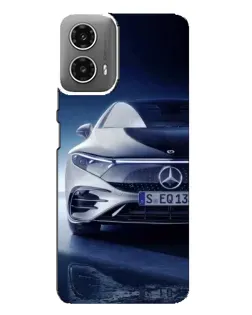 Чехол для Motorola MOTO G34 с картинкой «Mercedes EQ — будущее»