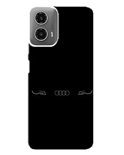 Чехол для Motorola MOTO G34 с картинкой «Audi — световой подпись» Чехол для Motorola MOTO G34 с картинкой «Audi — световой подпись»