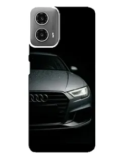 Чехол для Motorola MOTO G34 с картинкой «Audi — детализация кузова» Чехол для Motorola MOTO G34 с картинкой «Audi — детализация кузова»
